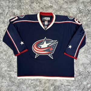 REEBOK Rick Nash #61 Columbus Blue Jackets Hockey Jersey - Size 54 XL